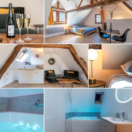 Appartamento Centre-ville Le Nid D'amour Jacuzzi Rouen